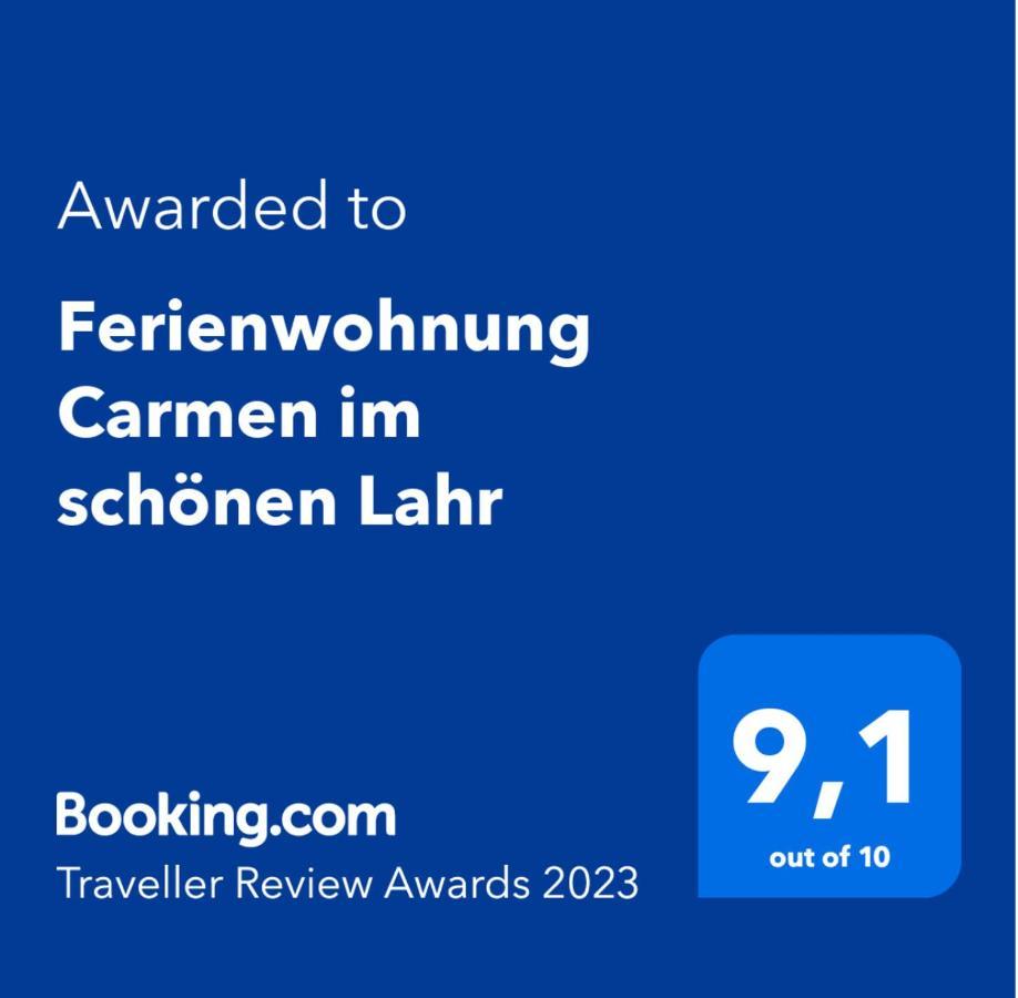 Ferienwohnung Carmen Im Schoenen Lahr ラール エクステリア 写真